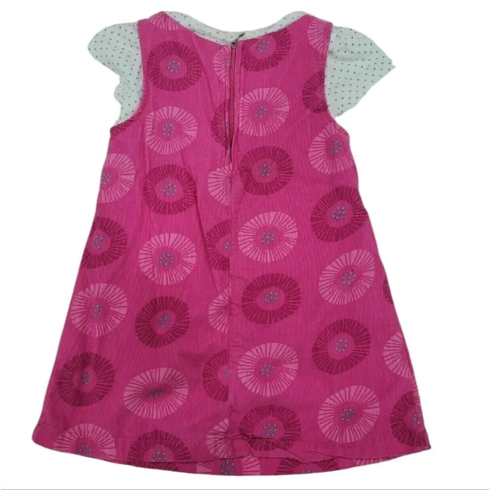 Doc McStuffin corduroy pink dress